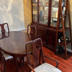 Dining Room, China Cabinet, Display Stand Set