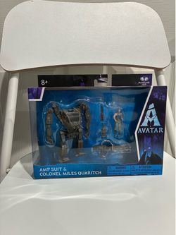 Amp Suit & Colonel Miles Quaritch (Disney Avatar Movie) World of Pandora Figures - McFarlane Toys