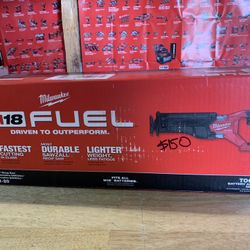 Milwaukee M18 FUEL GEN-2 18V Lithium-Ion Brushless Cordless SAWZALL Reciprocating Saw (Tool-Only)