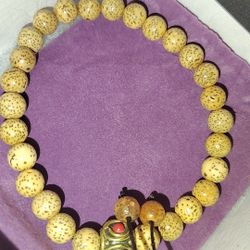 Lotus Seed Mala Bracelet 