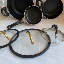 Set De Ollas De Teflon 6 Piezas  