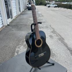 Vintage Guitarras Finas Luthier Ramon Granados J Mexican Flamenco Guitar! Works great, light cosmetic wear includes stand  40x15in