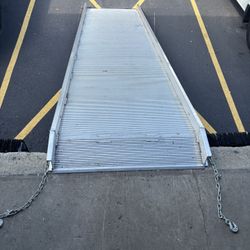 Uline Aluminum Walk Ramp – Heavy Duty, Like New