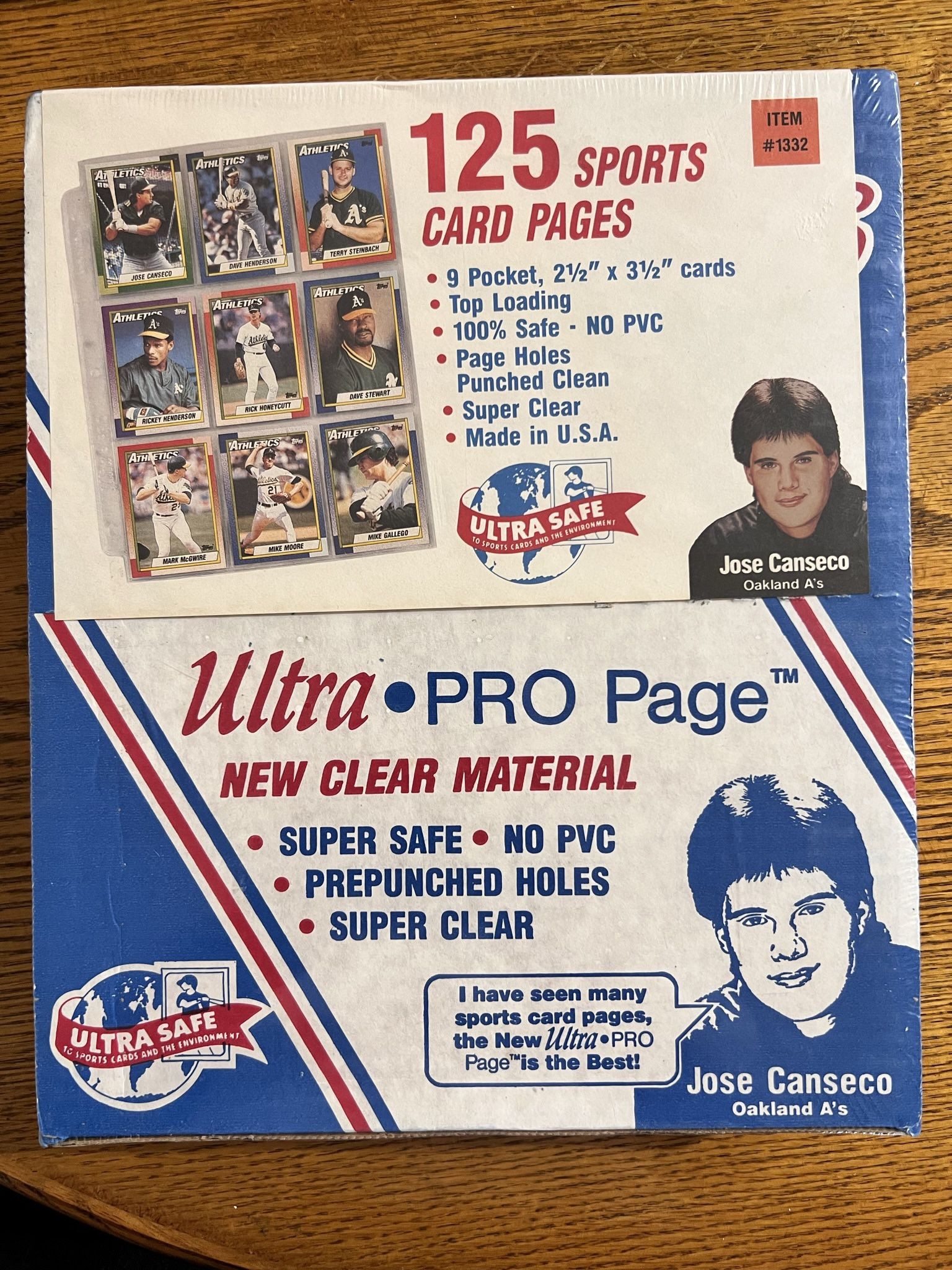 Vintage Brand New Sealed Card Holders (125 Sheets)