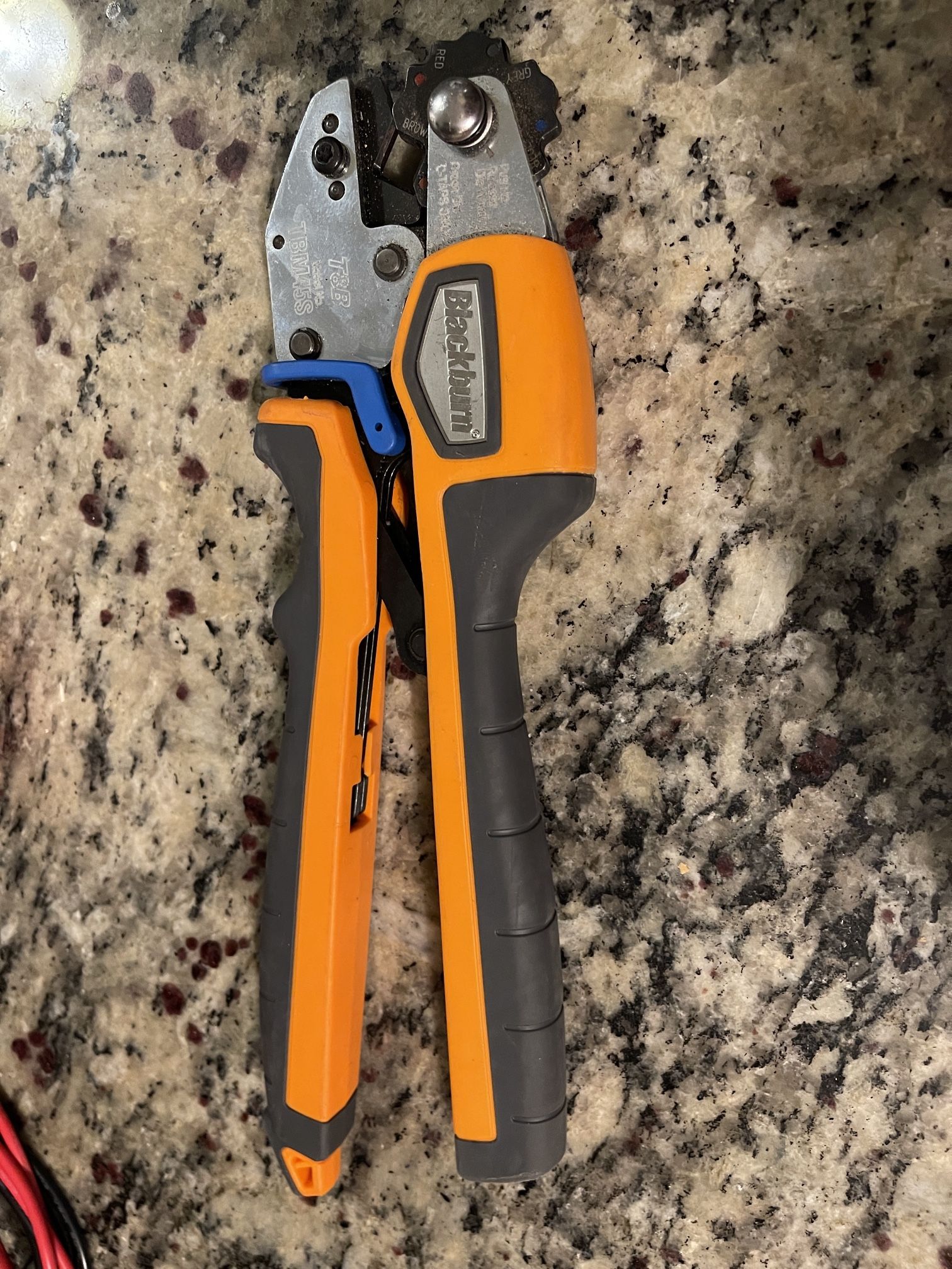 Thomas & Betts TBM45S StaKon Manual Ratcheting Crimper RA, RB and RC