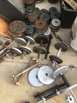 Custom 25lb to 75lb adjustable dumbbells