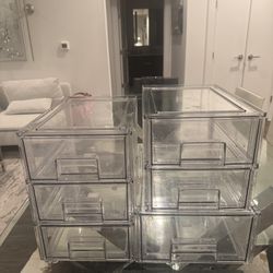 Clear Organizing Shelves 6PC 