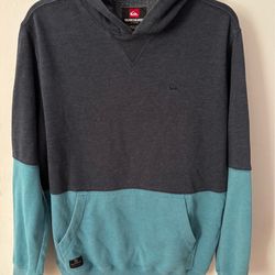 Quiksilver Two-Toned Blue Hoodie