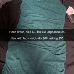 Green Homecoming Dress 