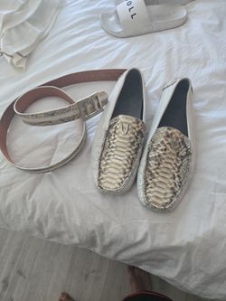 Zapatos Y Cinto Vaquero