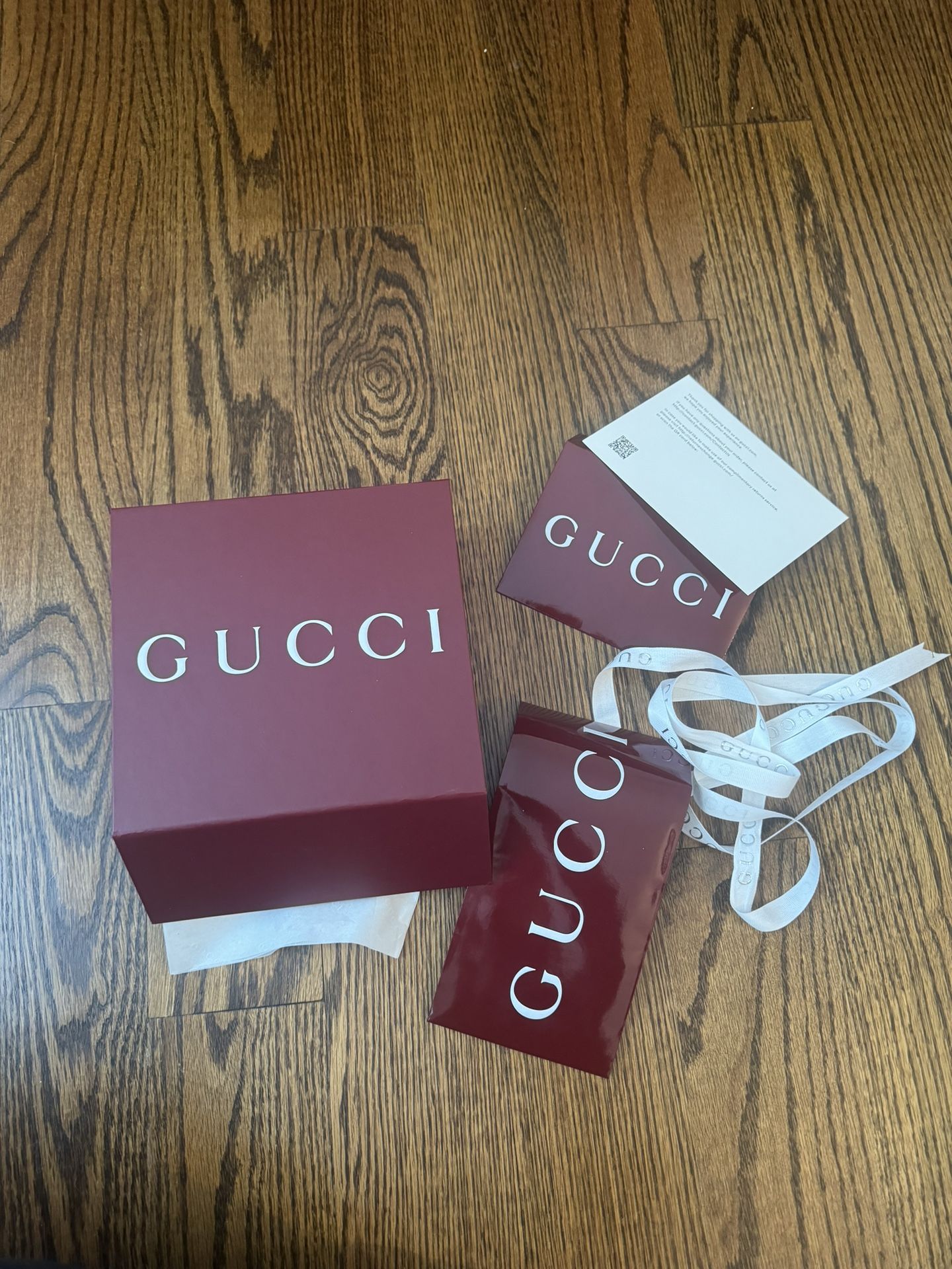 Square Gucci Box