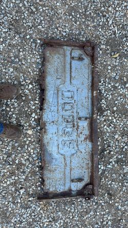 Vintage Dodge Truck Tailgate
