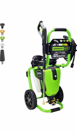 Greenworks Pro JettFlow 3000 PSI Electric Pressure Washer