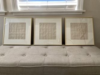 Beautifully Framed Textiles