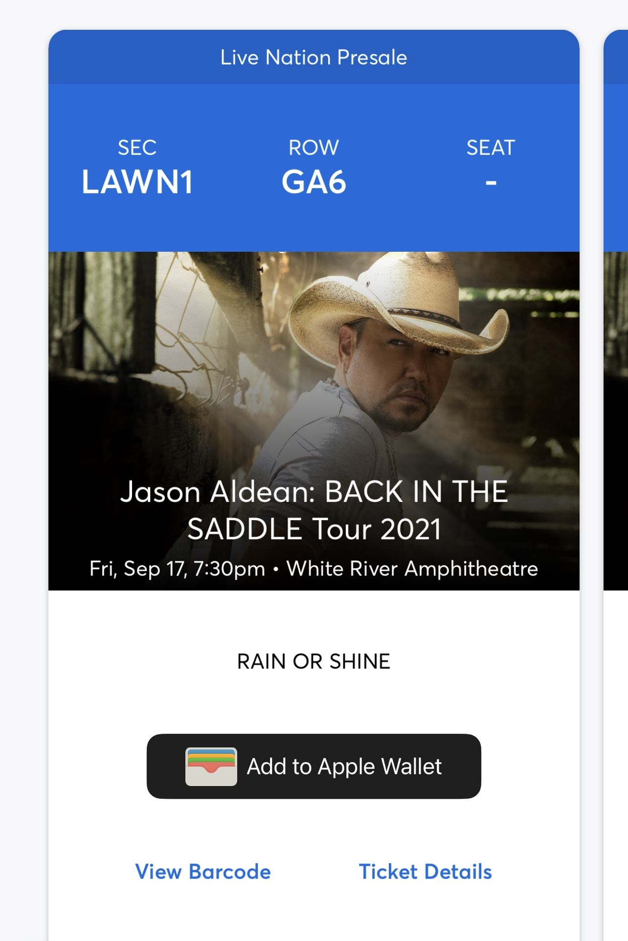 Jason Aldean Tickets