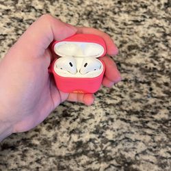 Apple Air Pods (2nd gen) with Charging Case and Silicone cover