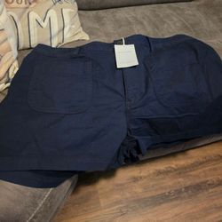 Free Assembly Navy Blue Shorts