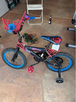 Spider Man  kids bike size 16 tires
