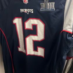 Brady Super Bowl Jersey 