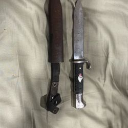 German WW2 HJ Knife 
