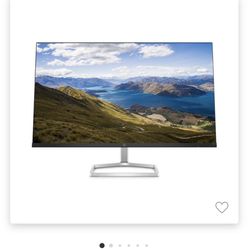 HP 27" Full HD IPS Computer Monitor, AMD FreeSync, (2 × HDMI, VGA) - M27fe