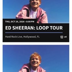 Ed Sheeran Tickets
