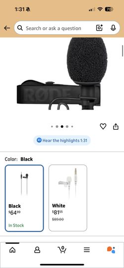 RODE Lavalier Go Microphone