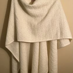 Authentic Argentine Wool Gaucho Ruana Wrap