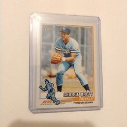 George Brett Baseball Card 
