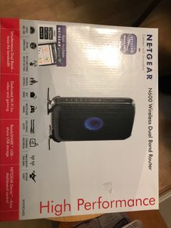 Netgear N600 wireless dual band router