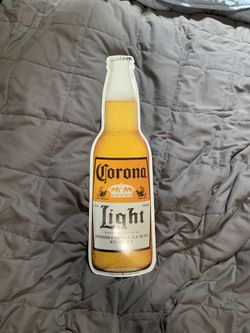 Metal Corona light Sign 