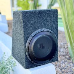 10" JL Audio Subwoofer with Amp