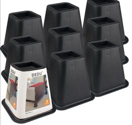 Bed Risers Heavy Duty 9 Pack
