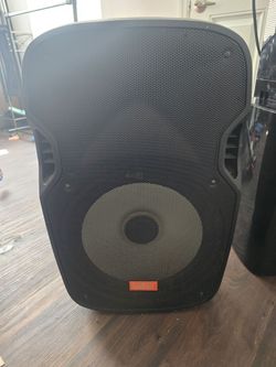 Edison professional XS-500 powered loud speaker PA Bluetooth system