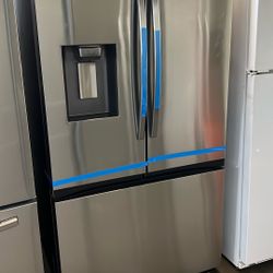 NEW OPEN BOX SAMSUNG FRENCH STYLE REFRIGERATOR 