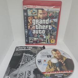 Grand Theft Auto IV Greatest Hits (PlayStation 3, 2008) PS3 Video Game