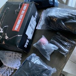 Boxing Bag And Gloves