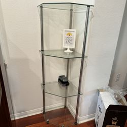 4 Tier Glass Shelf 