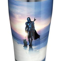 X2 Tervis 20 Oz. Star Wars The Mandalorian And Yoda Cups 