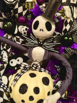 Jack Skellington Wreath