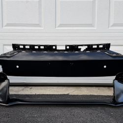 BLACK 2022 2023 2024 KIA EV6 GT-LINE FRONT BUMPER
