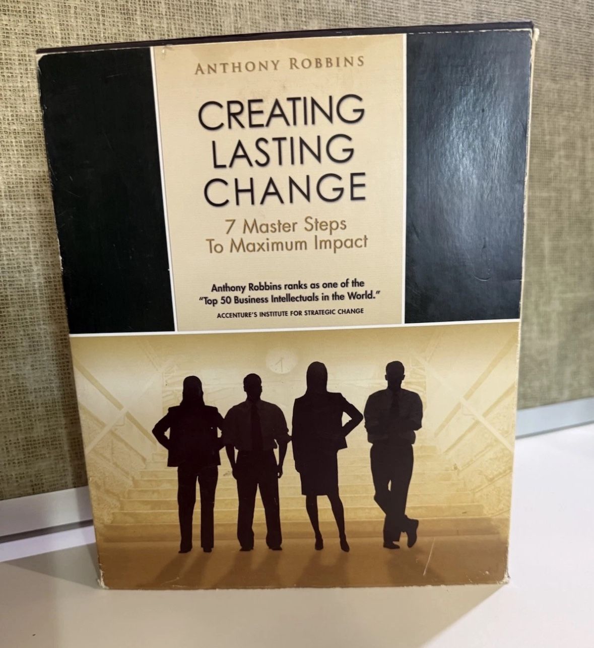 Tony Robbins "Creating Lasting Change" CDs and workbook