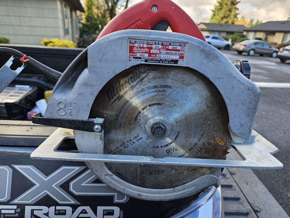 Milwaukee Magnesium Beam Saw