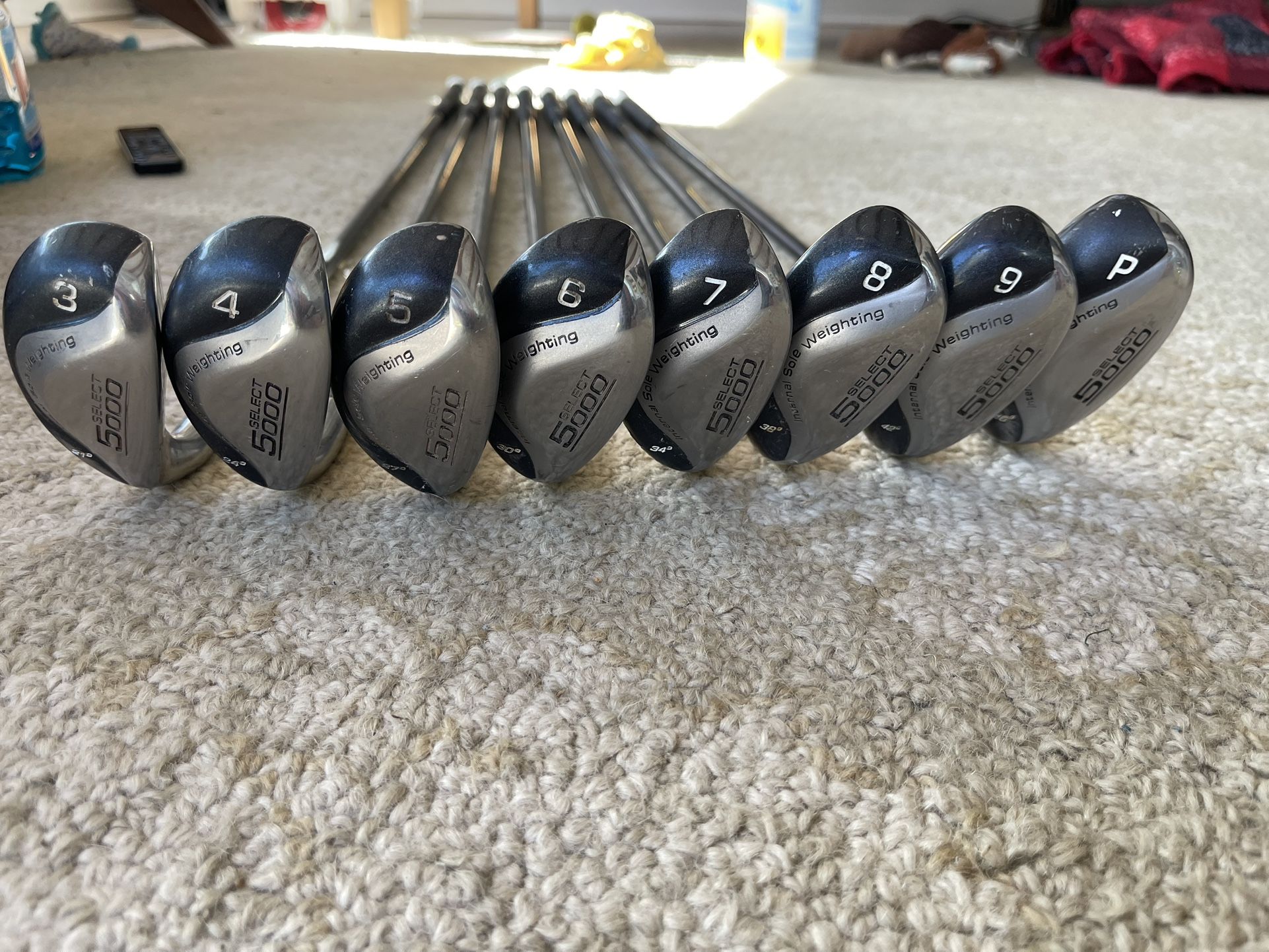 Power Play Select 5000 3i-PW Golf Club Hybrid Iron Set