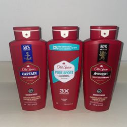 Old Spice Body Wash - $4 Each 