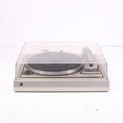 Dual CS 505-1 Belt Drive Semi-Automatic Turntable Silver