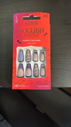 Halloween Fake Nails Glue Included