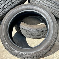 4x NEW Bridgestone All Season 235/55/19 Fits RAV4 Highlander Mercedes 235/55r19 97%