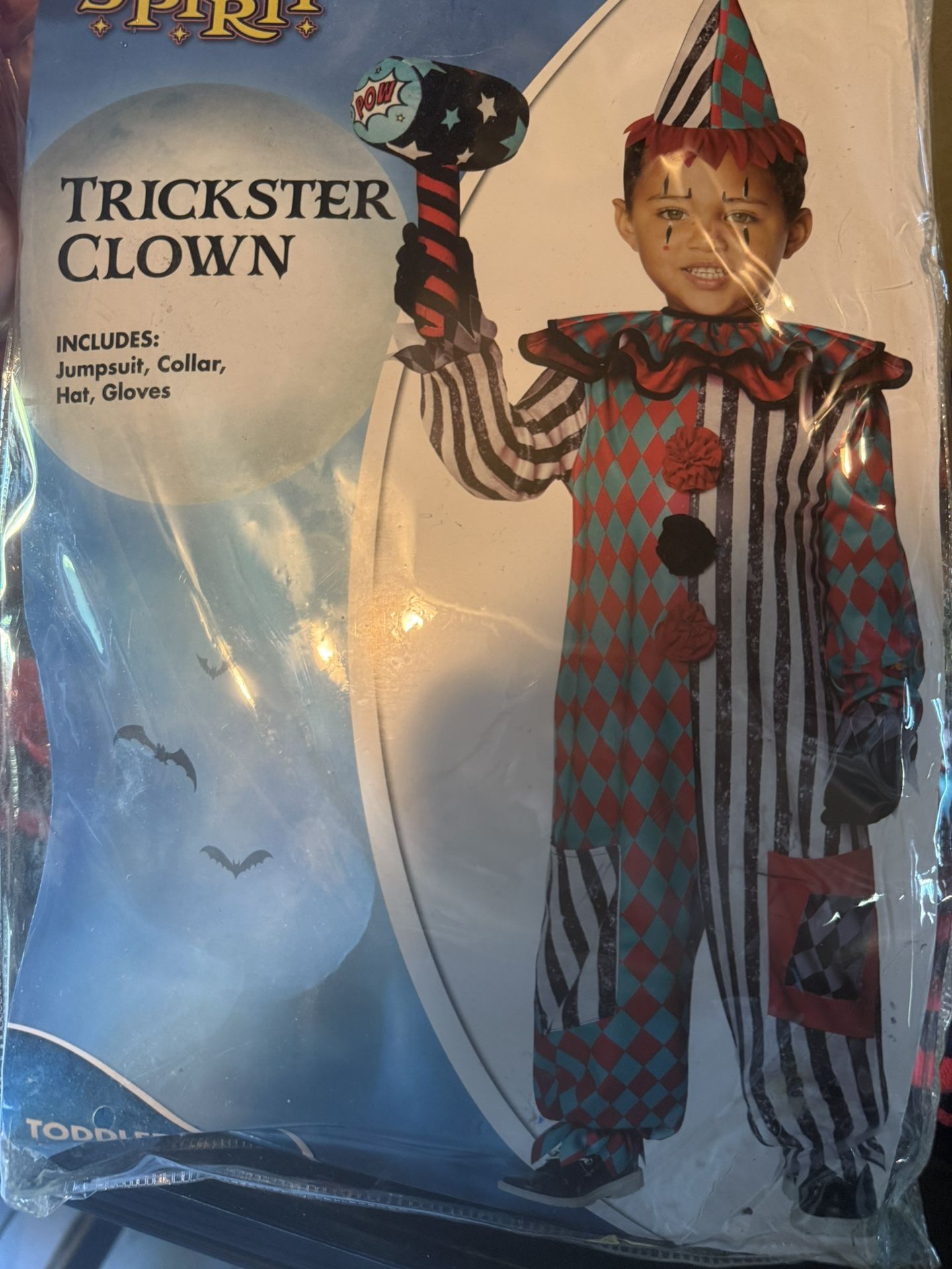 Halloween Costume Trickster Clown 🤡 2T