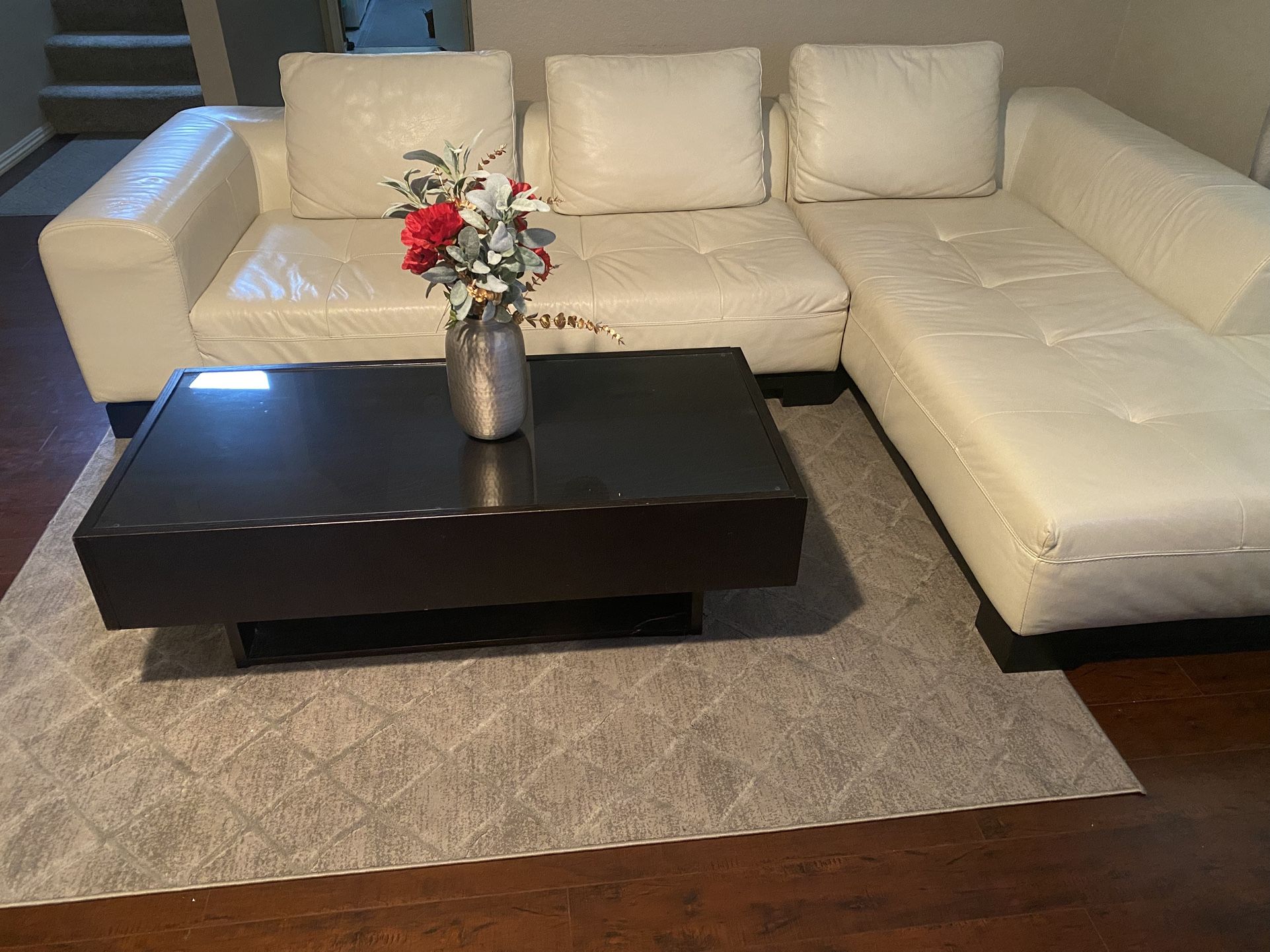 Z Gallerie Leather Sofa